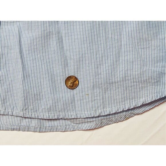 Buffalo David Bitton Saron Western‎ Blue Check Button Up Shirt sz XXL NWT - Picture 8 of 14